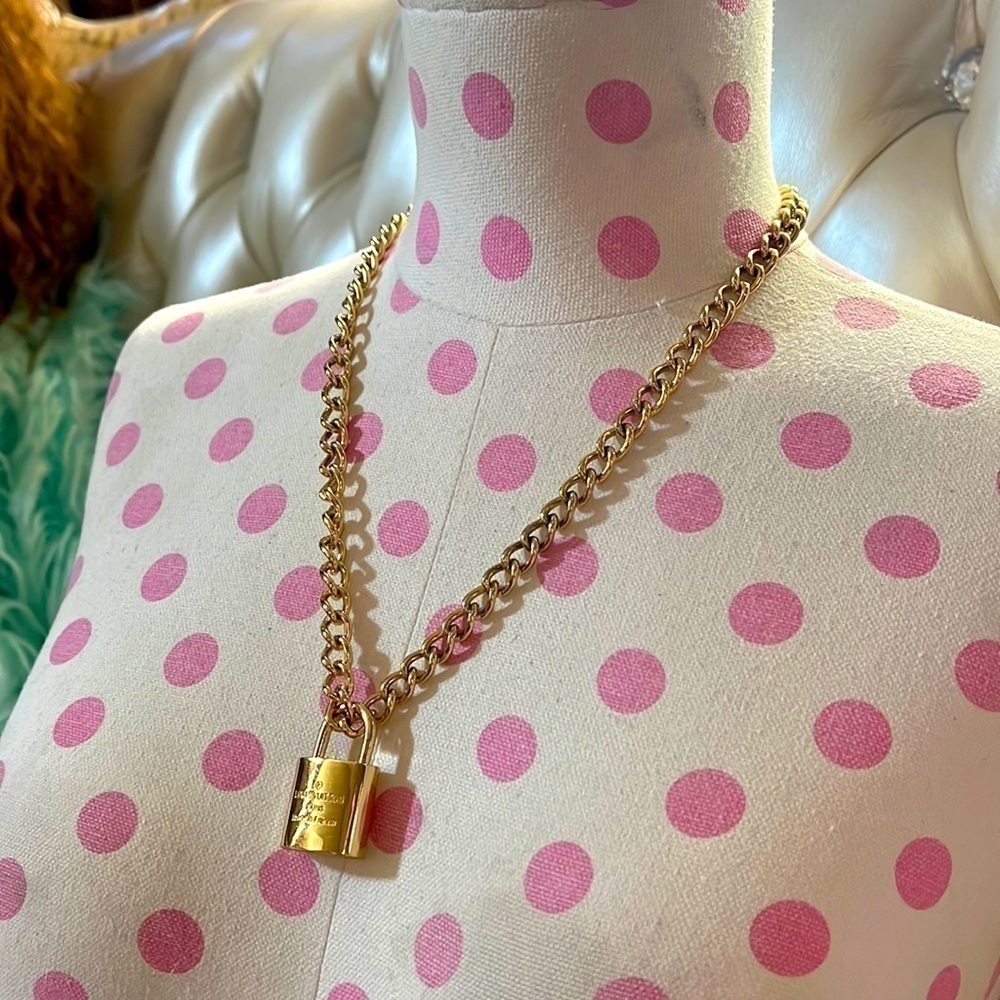 Vintage LV Lock Key from the 70’s After Market Chain